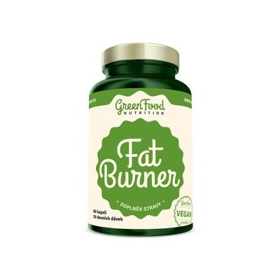 GreenFood nutrition - Fat Burner 60 vegan kapsúl