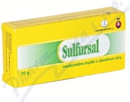 Sulfursal kosmetické mydlo s obsahem síry 90 g od 3,26 € - Heureka.sk
