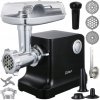 Mlynček na mäso Zilan DIE CAST METAL čierny 1800 W