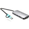 i-tec USB 3.0 USB-C/Thunderbolt 3x Display Metal Nano Dock with LAN, PD 100 W - CANANOTDOCKPD