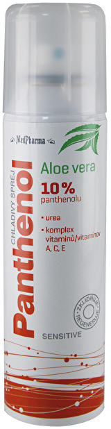 MedPharma Panthenol 10% Sensitive cladivý gél s Aloe Vera 150 ml