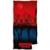 Carbotex Bavlnená froté osuška 70x140 cm - Stranger Things