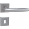 Dverové kovanie MP Favorit - HR (BRÚSENÁ NEREZ), kľučka-kľučka, Otvor pre obyčajný kľúč BB, MP BN (brúsená nerez)