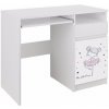 Písací stôl N35 Baletka - Biela