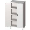 Skladová skříň křídlové dveře 1100x500x2000 mm | STALGAST, 981535110 inox