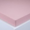 Napínacia plachta na posteľ jersey EXCLUSIVE staroružová 160 x 200 cm