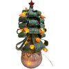 Dekor Led lampa Vianočný stromček metal Karneol 36*17
