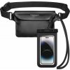 Púzdro SPIGEN A621 UNIVERSAL WATERPROOF CASE & WAIST BAG čierne
