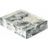 ferm LIVING Úložný box MIST 20 x 15 cm, biela / zelená, živica
