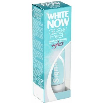 Signal White Now Glossy Fresh zubná pasta s bieliacim účinkom 50 ml