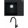 Franke CNG 611-62 TL/2 onyx + Franke FC 6051.071 LINA onyx