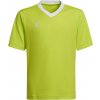 adidas Juniorský futbalový dres ENT22 JSY Y svetlo zelená biela