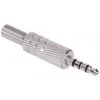 Konektor Jack 3,5mm 4-polovy kovový