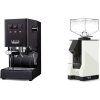 Gaggia New Classic EVO BC, black + Eureka Mignon Silenzio, BL white