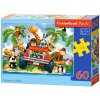 mamido Puzzle 60 dielikov Softies na Safari