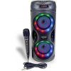 Bontempi Bezdrôtový reproduktor s mikrofónom a RGB svetlami