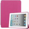 AppleKing puzdro so stojančekom a funkciou uspania pre iPad 2 / 3 / 4 - fuksiové - možnosť vrátiť tovar ZADARMO do 30tich dní