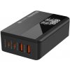 COLORWAY USB nabíječka/ 2x USB-A/ 2x USB-C/ 100W/ Černá CW-CHS041PD-BK