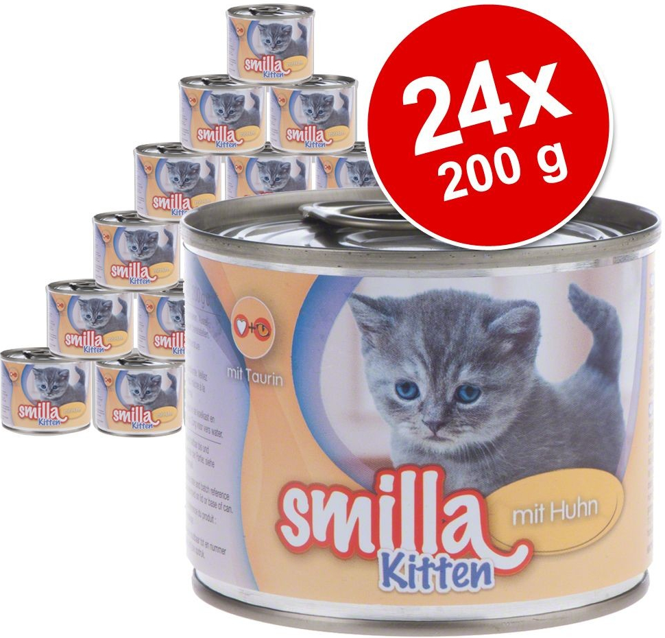 Smilla Kitten teľacie 24 x 200 g