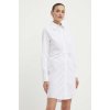 Bavlnené šaty Pinko 103737.A1XO biela 36