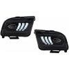 KITT LED Headlights suitable for Ford Mustang V Pre-Facelift (2005-2009) Black Dynamic Sequential Turning Lights