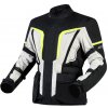 Bunda na motocykel Ozone Sahara čierno-šedo-fluo žltá Veľkosť: 6XL