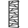 Vodný kúpeľňový radiátor Instal Projekt 542 W 530 x 1187 mm čierny
