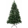 MagicHome vianočný stromček Albero, jedľa, zasnežené konce, so šiškami, 150 cm
