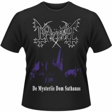 Mayhem tričko De Mysteriis Dom Sathanas čierne