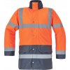 Cerva SEFTON Reflexná nepremokavá bunda oranžová/navy 3XL