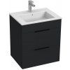 Jika Cube umývadlo so skrinkou 54 cm antracitová H4536121763521