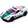 Policajné auto na zotrvačník so sirénou