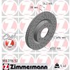 ZIMMERMANN Brzdový kotúč 380.2116.52