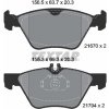 Sada brzdových platničiek kotúčovej brzdy TEXTAR 2167001