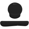 Ergonomický set podložiek pod zápästie Natec CHIPMUNK 2v1, čierna NPF-2195