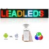 Programovateľný LED displej 50 cm X 9,6 cm v štyroch farbách - červená, zelená, žltá, biela