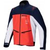 Bunda LITE-DURA SOFTSHELL, ALPINESTARS (modrá/oranžová/bílá, vel. M)