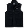 Jasper Ridge Pebbled Fleece Vest Youth Unisex Vesta Farba: Black, Veľkosť: S 2134951010