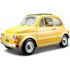 Bburago Fiat 500 F 1965 Bijoux žltá 1:24