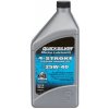 QUICKSILVER SAE 25W-40 motorový olej pre 4-takt. zabudované motory 1L 92-8M0086223