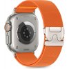 Tech-Protect Nylon Clasp remienok na Apple Watch 44/45/46/49mm, orange