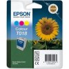 Epson T018, farebná (tricolor), originál cartridge