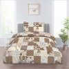 HOUSEWIFE PATCHWORK BÉŽOVÝ bavlnené obliečky Rozmer obliečok: 140x200 cm, Obsah balenia: Set Balenie