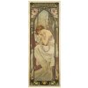 Pohľadnica Alfons Mucha – Night´s Rest, dlhá