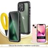 Odolné Vodotesné púzdro Luxria Resistant pre Apple iPhone - Čierne (certifikované) iPhone: 13 mini