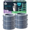 Tommee Tippee Twist and Click, Sangenic TEC citrus 6 pcs 2024 náhradné náplne do vedra na plienky