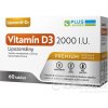 PLUS LEKÁREŇ Lipozomálny vitamín D3 2000 I.U. 60 tabliet