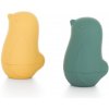 Petite&Mars Love Birds hračka do vody 6 m+ Ochre Green 2 ks