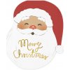 Party Party servítky Santa Claus papierové mix farieb 12 ks