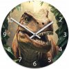 Nástenný hodinový strojček DINOZAUR REX - PRE DETI ČITATEĽNÉ ČÍSLICE - 30 CM